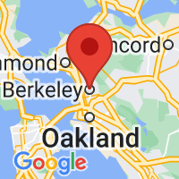 Map of Berkeley CA US